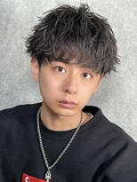 アーリー(Ali'i)&nbsp;ソフトツイストパーマ刈り上げツーブロックマッシュ束感ショート