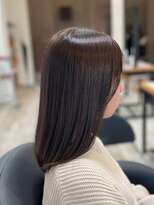アトリエコア(Atelier Coa) 髪質改善トリートメントミルクティーベージュカラーくびれヘア