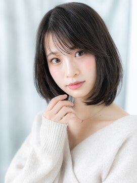 ドクターズサロン LAB 小山店 アッシュオリーブ内巻きワンカールボブm小山20代30代40代