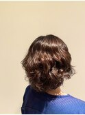 パーマ風スタイル