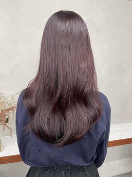 ニコ トウキョウ 渋谷(nico TOKYO) ボルドーカラー/レイヤーカット/ケアブリーチ/透明感カラー