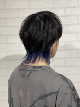 ビスイル 秋葉原店(Vis ill) メンズライクミニウルフショートウルフウルフパーマハイライト