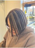 issy ハイライトボブ