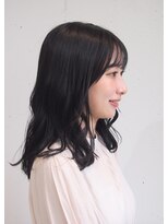 ヘアー 4038(HAIR.4038) リラックス感漂うゆるやかパーマセミロング