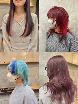 ヴィックス クリスタル(VIC’S crystal)の写真/【川口駅1分】川口でダブルカラー、デザインカラーといったらVIC'S！知識豊富なスタイリストにお任せ下さい