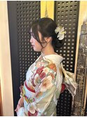 タイトシニヨンアレンジ