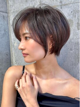 シー バイ ロンド 新宿(Sea by Lond) 【福島】イメチェン×美髪[外はねボブ/ボブ/グレージュ]