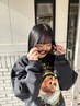 【RIN・Nozomi限定】ケアカラー & 【潤】トリートメント ￥10,000~