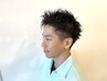 ◆【メンズ限定】カット+クレンジング炭酸シャンプー