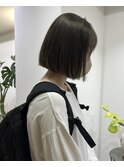 ショートボブ/ツヤ髪スタイル/ニュアンスカラー