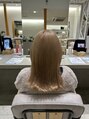 テミルヘアー(TEMIL HAIR)&nbsp;イエベ春に似合う明るめベージュカラー。パあーそなるカラー診断