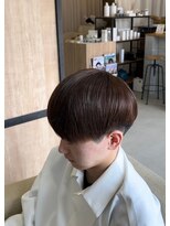 エッジ(EDGE)&nbsp;大分メンズナチュラルストレート刈り上げマッシュ