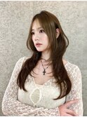 韓国ヘア ワンホンヘア くびれヘア レイヤーカット
