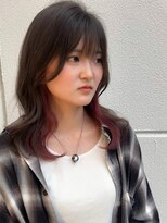 カルディアルッソ(CARDIA LUSSO)&nbsp;レイヤーカット/インナーカラー/ピンクカラー/デザインカラー