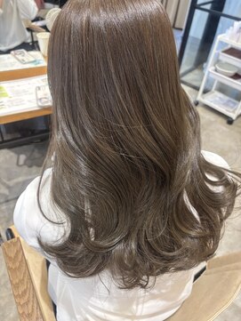 ヘアーエスクールステラ(hair S.COEUR stella) オリーブベージュ