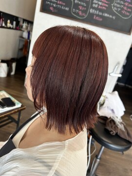 ラブヘアーグリーン(LOVEHAIRGREeN) レッドブラウン