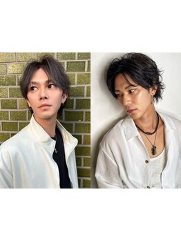 【クチコミ4.8超】大人男性に選ばれるメンズカット［ヘッドスパ/白髪染め/ツイストスパイラルパーマ]