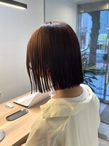 カエラ バイ アメリ(kaela by ameri) 【kaela 仲丸】ショートボブ×切りっぱなし