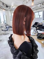 エイス 梅田 中津(Ace)&nbsp;きりっぱなしボブ　ローズピンクカラー