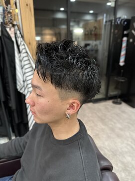 スウェル 船橋店(Swell) #MEN’S HAIR#サーフカール#刈り上げセンターパート#船橋
