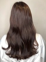 リアン 横須賀中央店(Lien)&nbsp;ロング ココアブラウン 透明感カラー 髪質改善 20代 艶髪