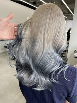 ホワイトベージュ/デザインカラー/ハイトーンカラー