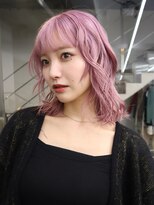レコ 渋谷(LECO) ケアブリーチハイトーンピンクカラー