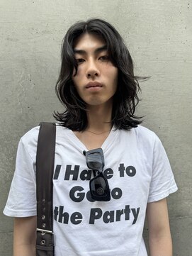 ランズサンズ 表参道(runsuns) メンズカットパーマ/メンズパーマ/学割U24/センターパート