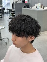 オーバルバイアピッシュ(OVARL by apish)&nbsp;波巻きパーマ/波巻きスパイラルルーズパーマメンズパーマ