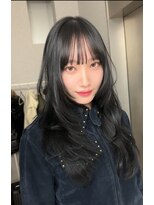 天神美容室&nbsp;海外レイヤーカットハッシュカット