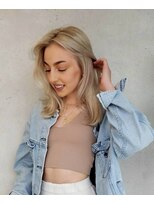 マハナ(Mahana by hair)&nbsp;ブロンドカラー海外ヘア　［鎌倉駅］