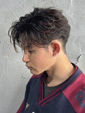 ニアウ 高崎店(Niau) MEN’S/リバースセンターパート/ニュアンスパーマ/高崎