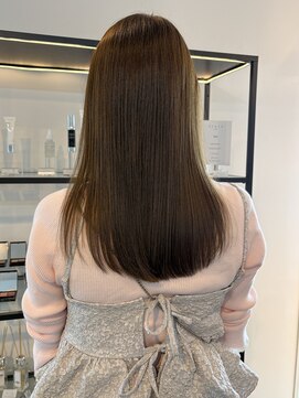 クララジャパン ナベシマ(CLALA JAPAN Nabeshima) グレージュ 艶髪 髪質改善 ブリーチ ピンクベージュ 韓国風