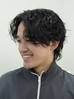 ブリードトウキョウ 亀戸店(BRYD TOKYO)&nbsp;黒髪ビジネス波巻きツイストスパイラルニュアンスシャドウパーマ