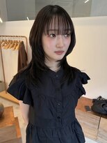ヒンク 大阪 野田(the hinc)&nbsp;ダークカラーとlayer cut