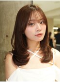 小顔レイヤースタイル