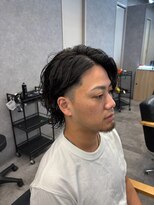 キング 京橋店(K!ng)&nbsp;レイヤーカットブリーチなしダブルカラーハッシュカット韓国