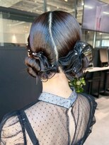 アルバム 新宿(ALBUM SHINJUKU)&nbsp;アップカチモリヘアアレンジブラウン_ba592253