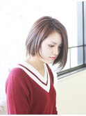 シンプルだけどおしゃれなNewベーシックボブ