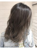 エイト 福岡天神店(EIGHT fukuoka)&nbsp;【EIGHT福岡】nabe_外国人バレイヤージュSILVERグラデーション☆