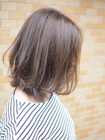 ノエル ヘアー アトリエ(Noele hair atelier) 『Noele』フォギーグレージュふんわりミディ
