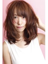 ソア 武蔵小杉(SOAR) 着物も◎デジタルパーマ&イルミナカラーのヘルシーレイヤーボブ