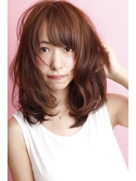 ソア 武蔵小杉(SOAR) 着物も◎デジタルパーマ&イルミナカラーのヘルシーレイヤーボブ