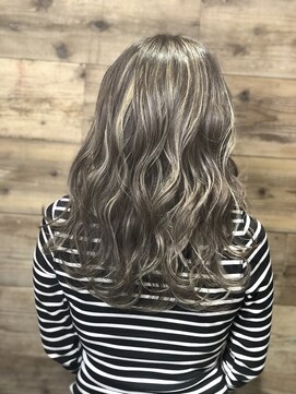 フォーク(FOLK) KASUMI シフォングレージュ×3Dハイライト 【FOLK 恵比寿】