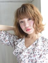 ヘアアンドメイク アリス(hair&make ALICE produce by COLT) 切りっぱなしボブ＆ハイライトベージュ