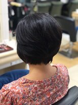 ヘアークリアー 春日部 大人可愛い襟足スッキリショート/ミセススタイル/30代40代50代