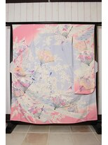 ルナクレセント (Luna crescent)&nbsp;振袖B-14 ￥14500～(着付料込み)　＊　成人式プラン　￥20000～