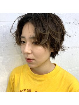 ヒート バイ アンカットラウンジ 渋谷(HEAT by UNCUT&LOUNGE) ☆ゆるふわパーマショートスタイル