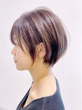 アイティー バイ アルバム 中野店(IT by ALBUM) ナチュラルショート_エアリーミディショートパーマ_ba315931