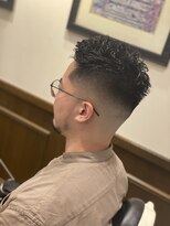 ヒロギンザバーバーショップ 神楽坂店(HIRO GINZA BARBER SHOP)&nbsp;ハードパーマ×スキンフェード